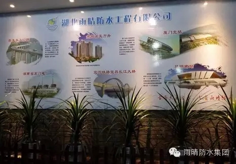 湖北雨晴防水工程有限公司文化墻